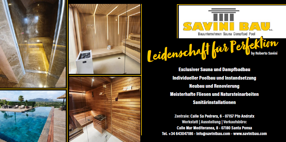 Bauen und Wohnen Mallorca Savini Bai - Bauunternehmen 